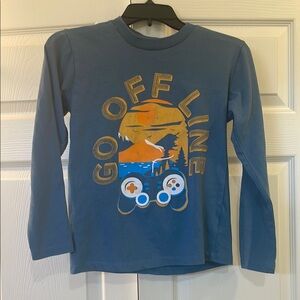 Blue Kids “GoOffLine” Shirt by Tony Hawk